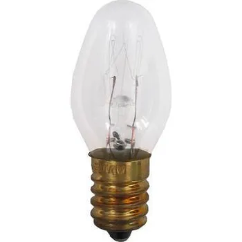 Žárovka ŽÁROVKA ČIRÁ SVÍČKOVÁ 230V/10W E14, rozměr 23x55mm