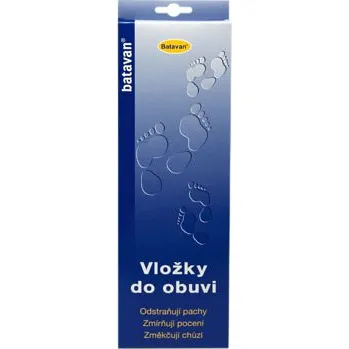 Vložka do bot Vložky do obuvi Batavan Clorofil - 2 ks