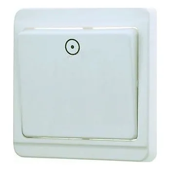 tlačítko TLAČÍTKO OFF-(ON) PLOCHÉ POD OMÍTKU 4FN57512 - BÍLÉ