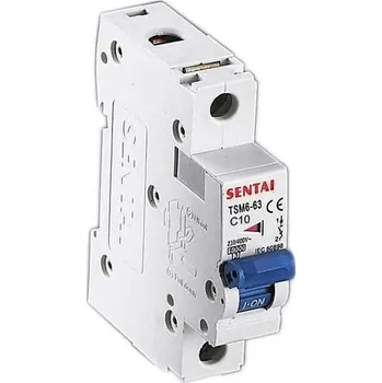 Jistič Jistič TSM6-63 230V/10A/C 1fázový na DIN lištu