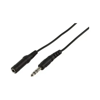 Audio kabel Valueline KABEL JACK 6.35st samec - JACK 6.35st samice - 5.00m