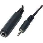 Valueline KABEL JACK 3.5st samec - JACK 6.35st samice 0.20m