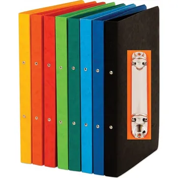 Pořadač dvoukroužkový prešpan A4 modrý