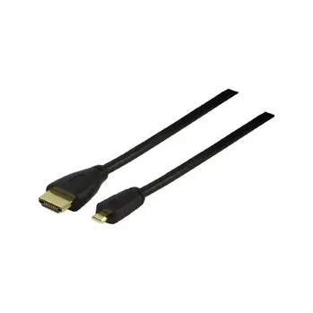 Video kabel Valueline KABEL HDMI <-> HDMI micro D HIGH SPEED+ETHER. - 1.5m