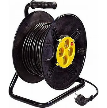 Prodlužovací kabel PRODLUŽOVACÍ PŘÍVOD 50m, 4x16A + NAVÍJÁK