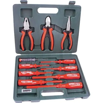 Šroubovák Mannesmann SADA ŠROUBOVÁKŮ A KLEŠTÍ V KUFRU - 11ks