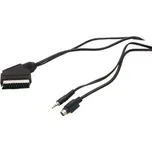 Valueline KABEL SCART - S-VHS+JACK 3.5mm 10m