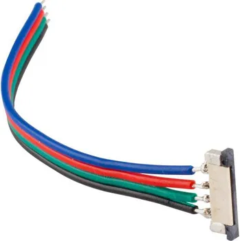 LED páska KONEKTOR PRO RGB LED PÁSEK S DRÁTKEM 20CM
