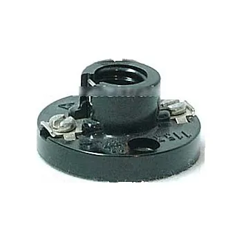 Objímka na žárovku OBJÍMKA E10 PLASTOVÁ SE SOKLEM