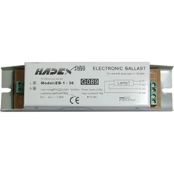 Předřadník ELEKTRONICKÝ PŘEDŘADNÍK EB-1x36 PRO ZÁŘIVKU 36W