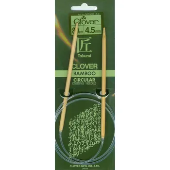 Jehlice Jehlice pletací Takumi Clover 3016/80/4,5