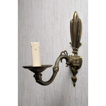 Lampička Nástěnná mosazná lampička