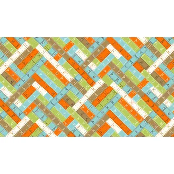 MAKOWER UK Látka bavlna v metráži 1341/1