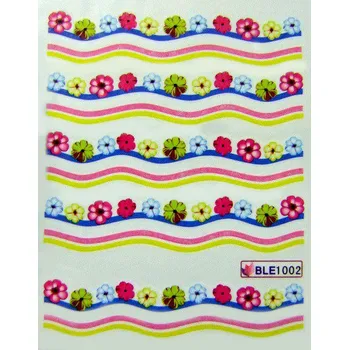 Umělé nehty NehtyShop Vodolepky na nehty, květy