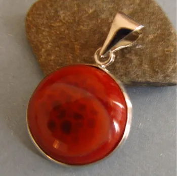 Přívěsek Karneol cca: 20mm