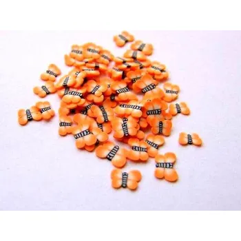 NehtyShop FIMO zdobení, oranžový motýl