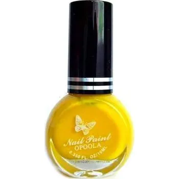 Lak na nehty OPOOLA Lak na razítkování, žlutý 10ml