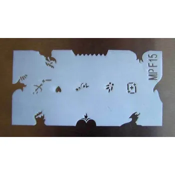 NehtyShop Šablony na nehty MPF15