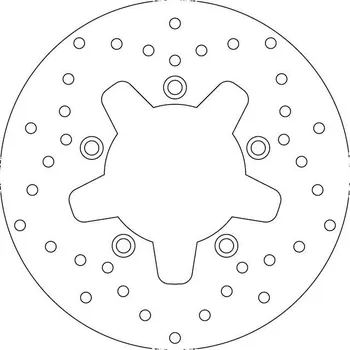 Brzdový kotouč Brembo (Itálie) Přední brzdový kotouč Brembo - Kymco Xciting/R, 300ccm - 08>