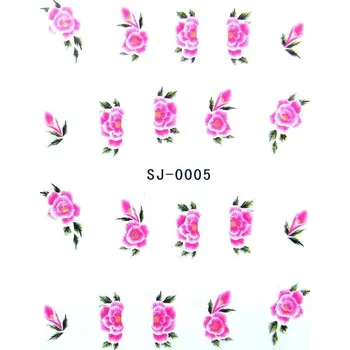 Umělé nehty NehtyShop Vodolepky, květ 0005