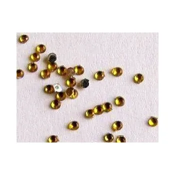 NehtyShop Zdobení nehtů kamínky žluté 50 kusů