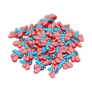 NehtyShop FIMO zdobení na nehty vážka, 1 ks