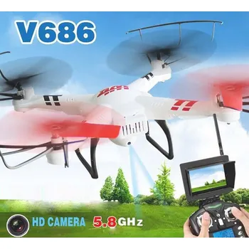 RC model vrtulníku WLToys RC kvadrokoptéra V686G 2.4GHz