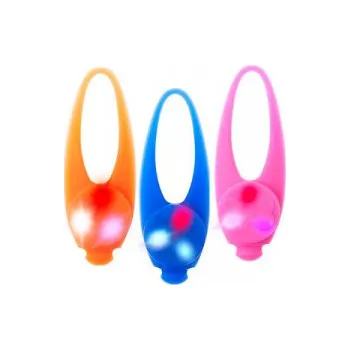 Obojek pro psa Blikací silikonové svítítko na obojek