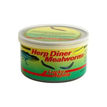 Krmivo pro terarijní zvíře Herp Diner - mouční červi 35g