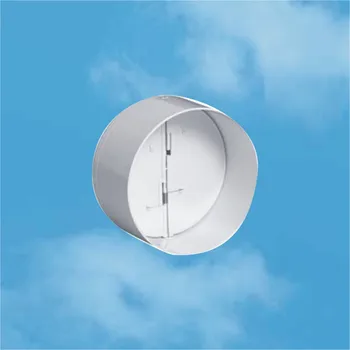 Kanalizační potrubí Edil Plast, Refax ZPĚTNÁ KLAPKA motýlek pro vzduchotechnické potrubí kruhové Ø 100 plast