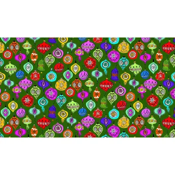 MAKOWER UK Látka vánoční v metráži 1464G