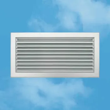 Větrací mřížka Edil Plast, Refax ventilační mřížka hliníková VZT vzduchotechnická žaluzie250x150 mm