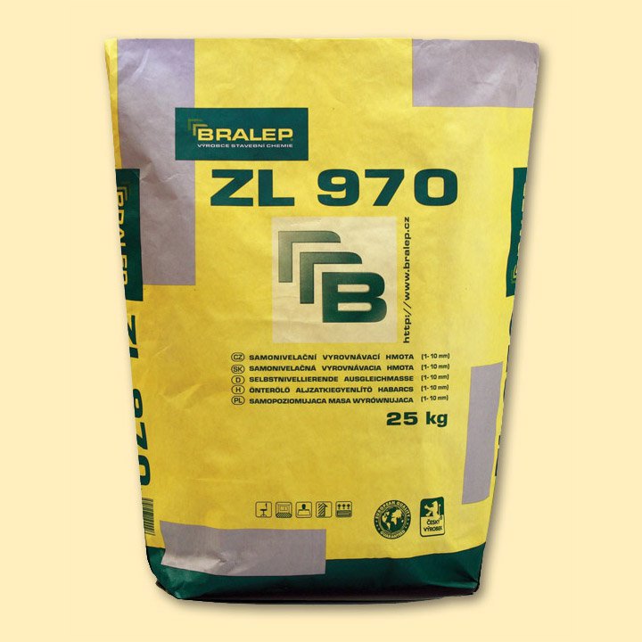 Samonivelační stěrka Bralep ZL 970 balení 25kg