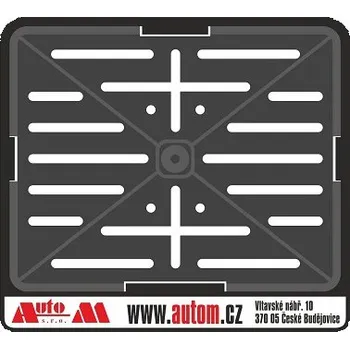 PODLOŽKA POD SPZ - registrační značku