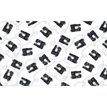 MAKOWER UK Látka bavlna v metráži 898W