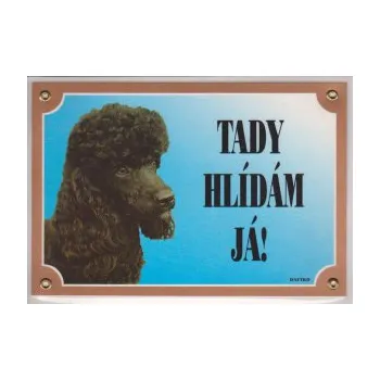 Značení Tabulka Pudl černý