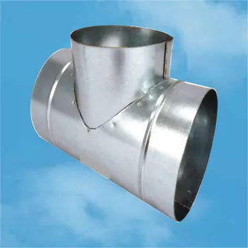 Ventilační potrubí REFAX Odbočka T 150_125_150 vzduchotechnické potrubí pozink