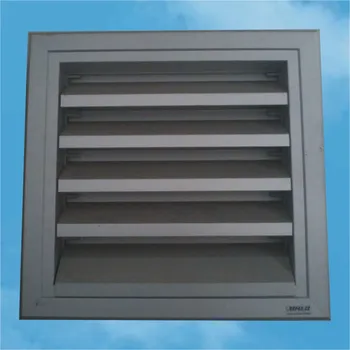 Větrací mřížka Autogyre France, Refax Vzduchotechnická VZT větrací žaluzie hliníková 400x390/480x460 mm