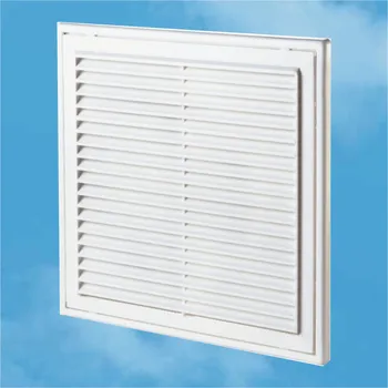 Větrací mřížka Vents, Refax Větrací mřížka 250x250 s nátrubkem D150 mm