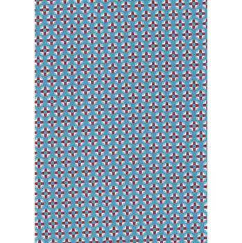 MAKOWER UK Látka bavlna v metráži 2/4312B