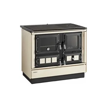 Sporák na tuhá paliva KVS MORAVIA VSP 9112.3382 KLAUDIE béžový pravý