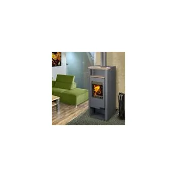 Krbová kamna GRANADA 02 plech+ keramika,výměník - doprava+krbové nářadí zdarma