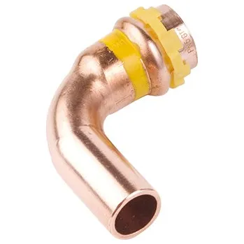 Fitinka Cu lisovací oblouk 28, AxI plyn Comap Sudopress