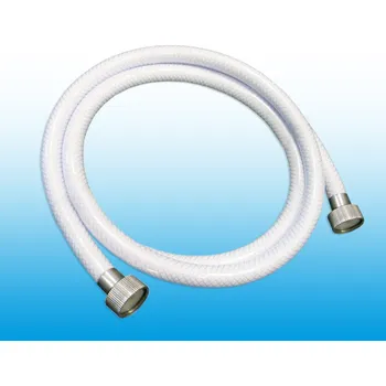 Sprchová hadice Sprchová hadice DUPLEX 150 cm s textilem bílá matice/matice - H/592