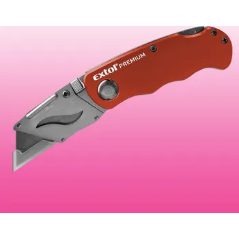 Pracovní nůž Nůž zavírací s výměnným břitem 19 mm; 5 ks náhradních břitů - N/4325