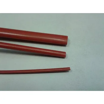 Bužírka smršťovací 6,4 / 3,2 mm hnědá 1m