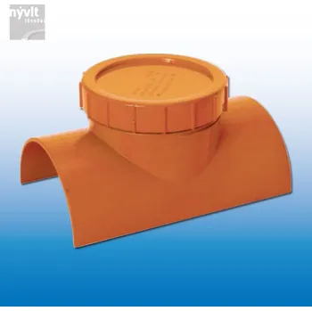 Kanalizační potrubí Nalepovací čistící kus DN125 - R/4200