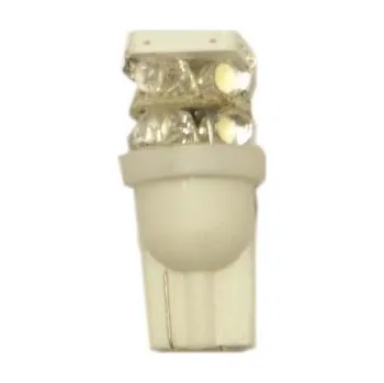 LED 12V 5W W2,1x9,5d čirá 8LED+1W SMD