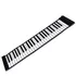Keyboard Schubert Musical Instruments Stereo Roll Up Piano, stříbrné