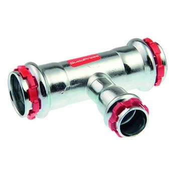 Fitinka Lisovací t-kus 15-18-15, uhlíková ocel Comap SudoPress